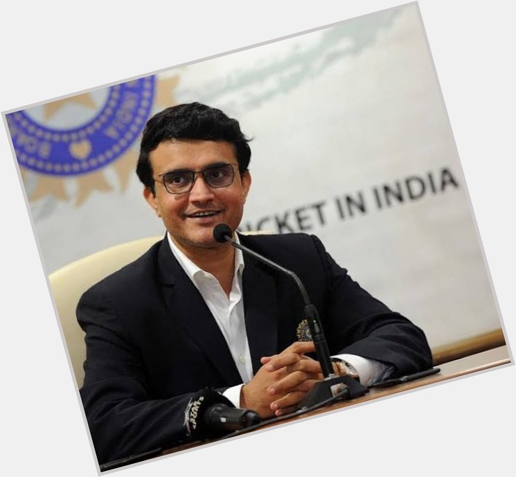 HAPPY BIRTHDAY TO YOU LEGEND SOURAV GANGULY Stay blessed 