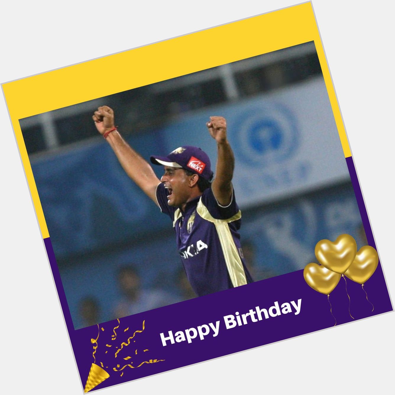        .      .      .

Join us in wishing a very happy birthday to our first captain Sourav Ganguly. 