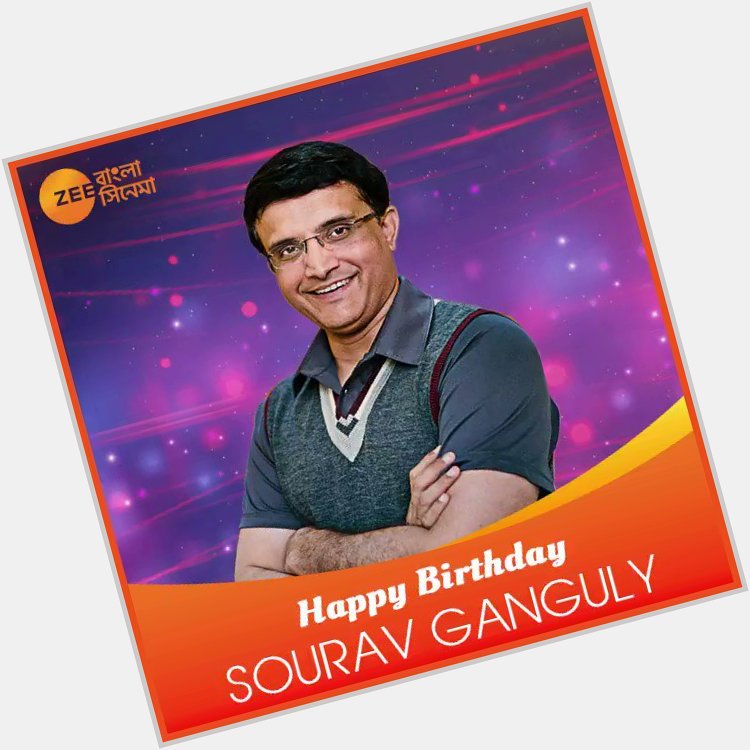  wishes Sourav Ganguly a very happy birthday!  