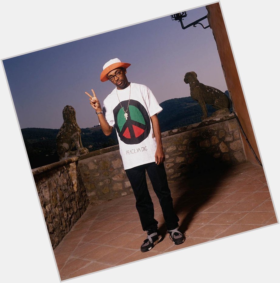 Happy Birthday to Spike Lee, here\s one from Terry O\Neill in Tuscany, 1993. 