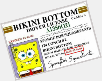 Happy Birthday Spongebob Squarepants   