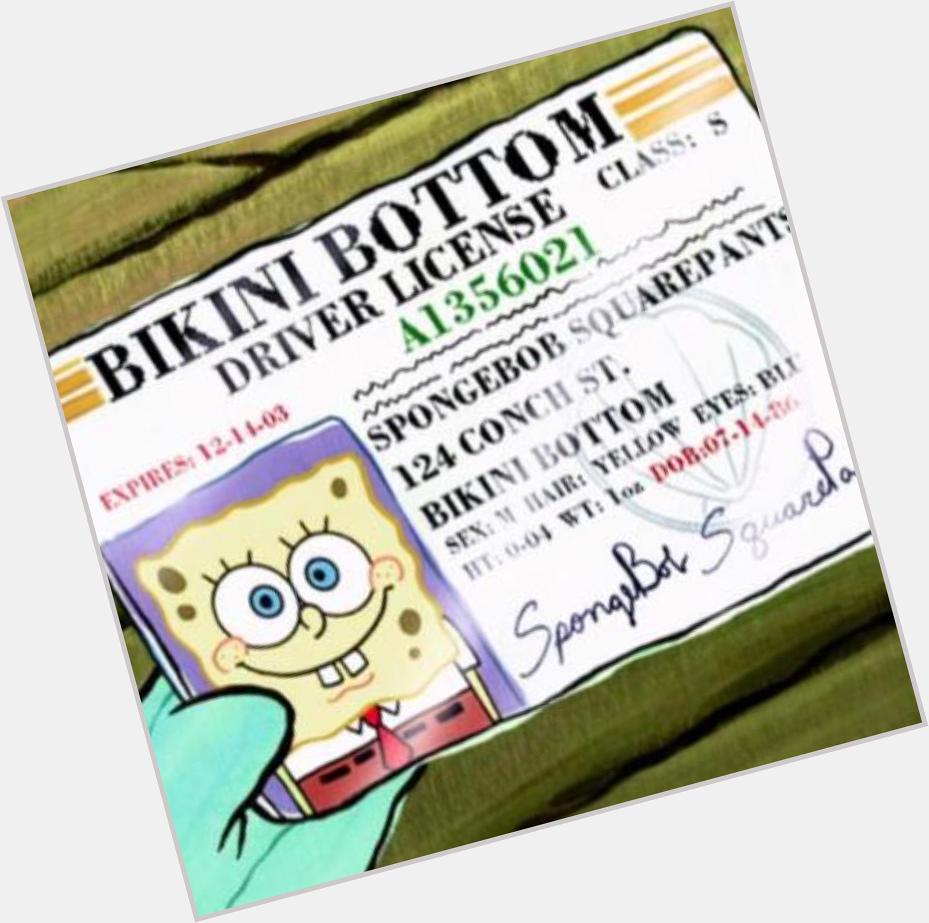 Happy Birthday, SpongeBob SquarePants  