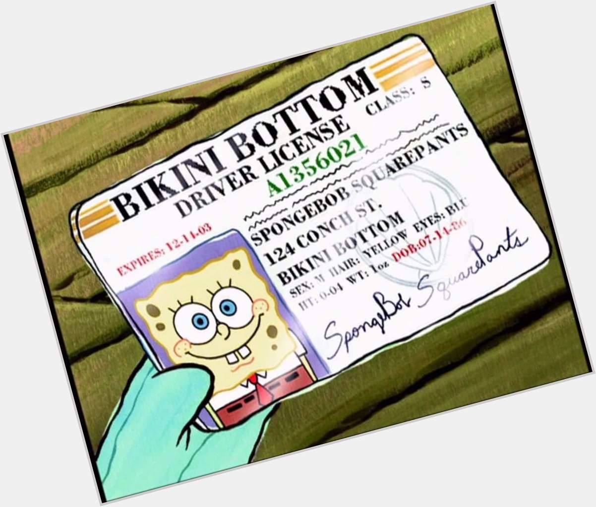 Happy birthday SpongeBob SquarePants. 