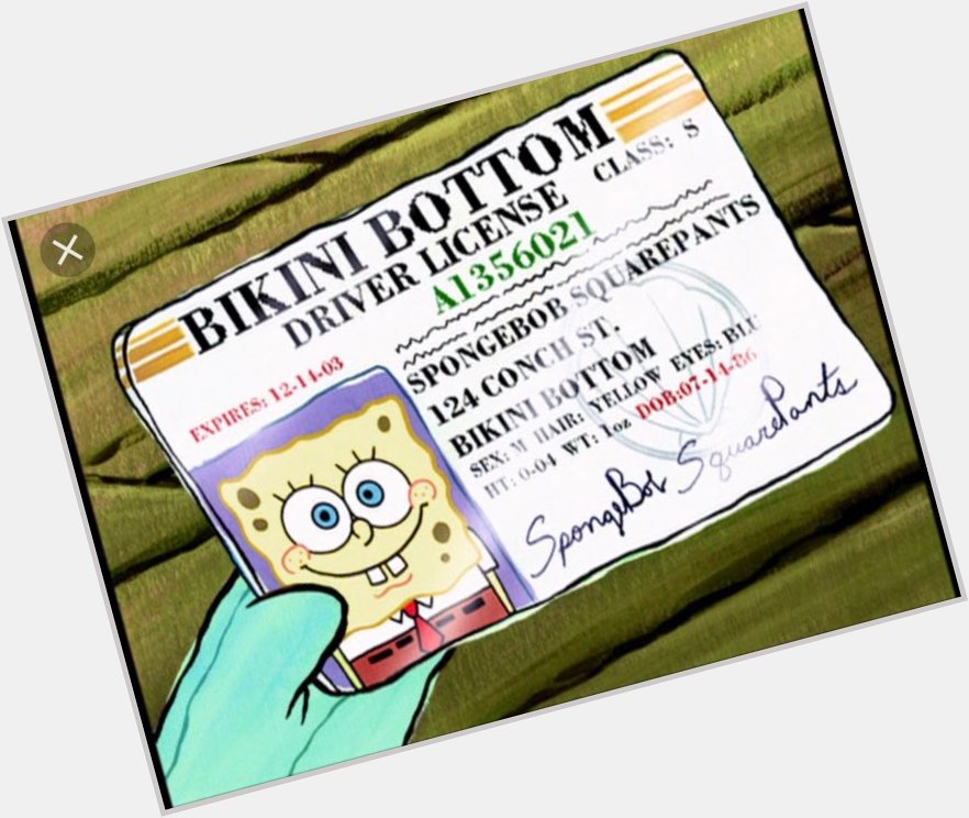 Happy Birthday Spongebob SquarePants  