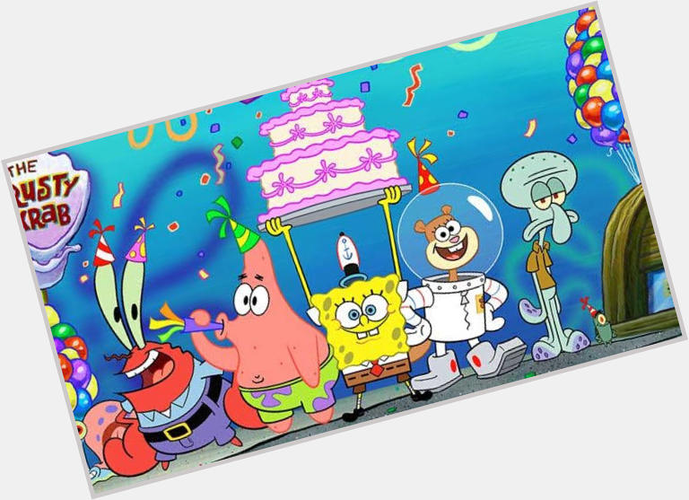 Happy bday SpongeBob SquarePants yang ke35, semoga yang disemogakan tersemogakan. 