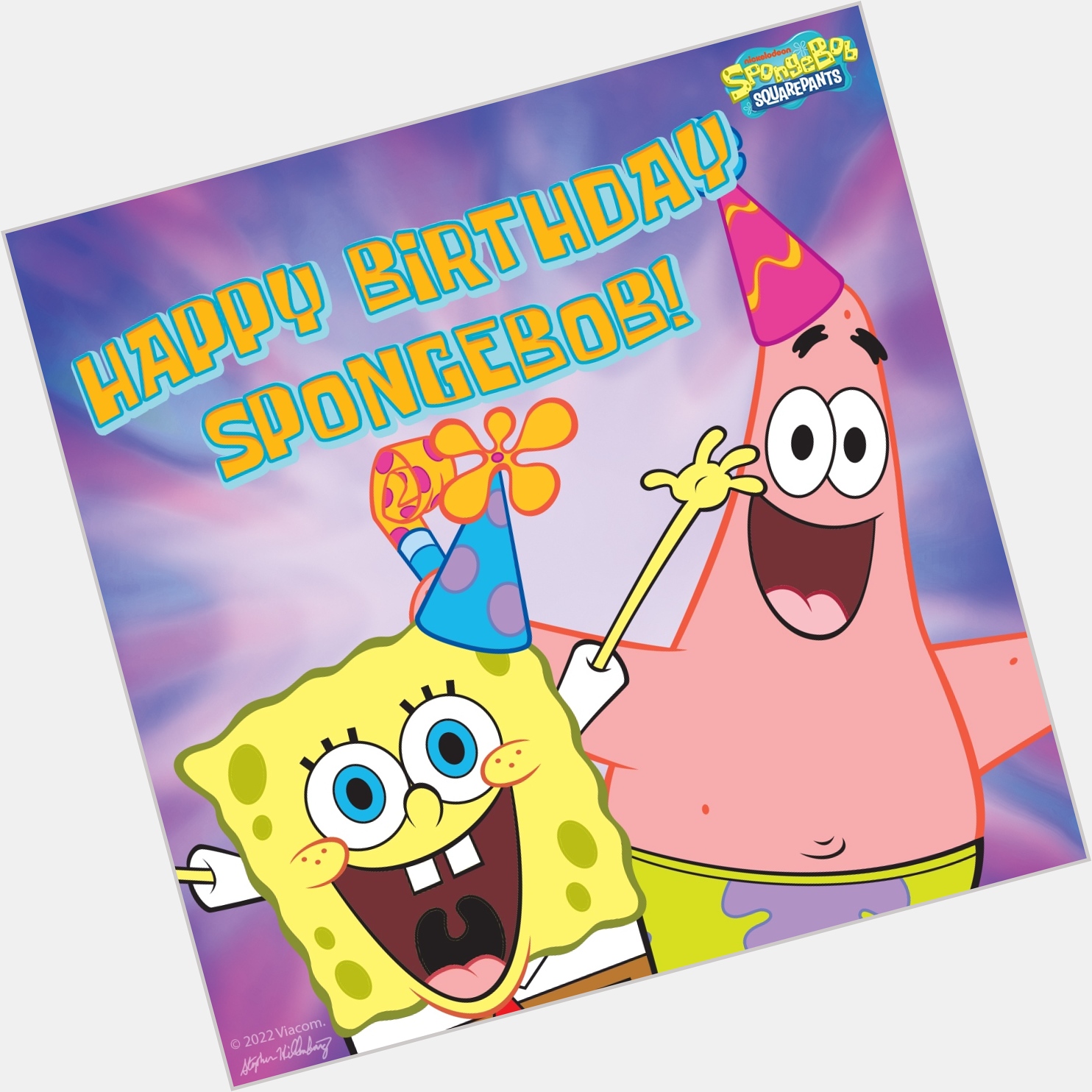 Happy Birthday to everyone\s favorite fry cook, SpongeBob SquarePants! 