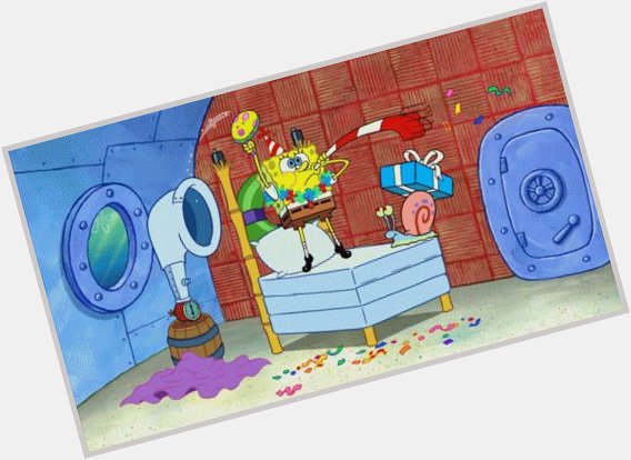 I wish a very happy birthday to one of the most iconic cartoon characters to ever exist
Spongebob Squarepants! 