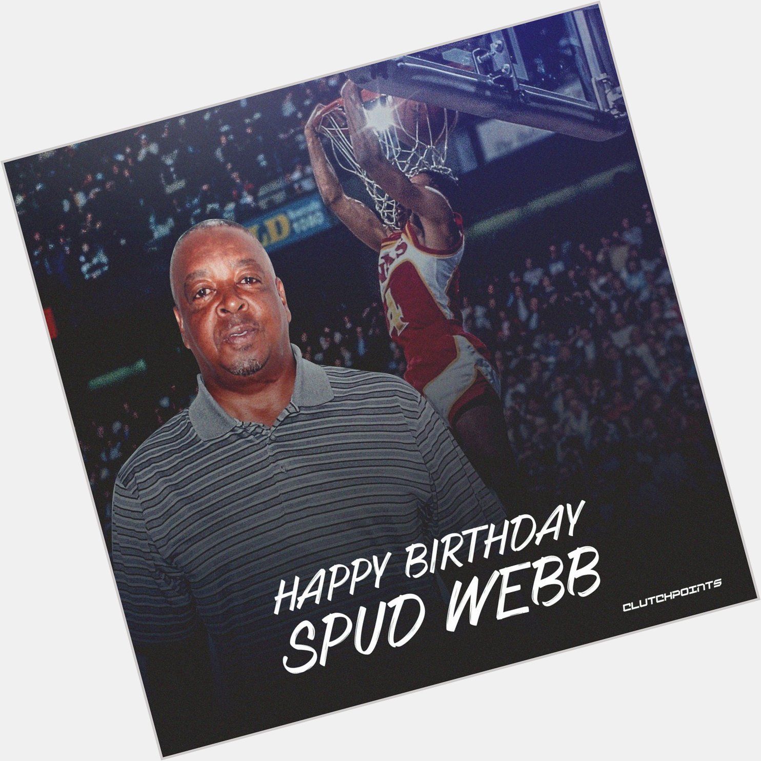 Happy 56th Birthday Spud Webb   