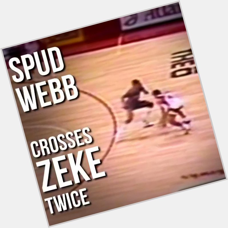 Happy 55th Birthday to an awesome rep of us challenged folks-> Spud Webb!!!  
