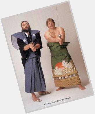 Happy Birthday Stan Hansen. LOVE this picture with Bruiser Brody 