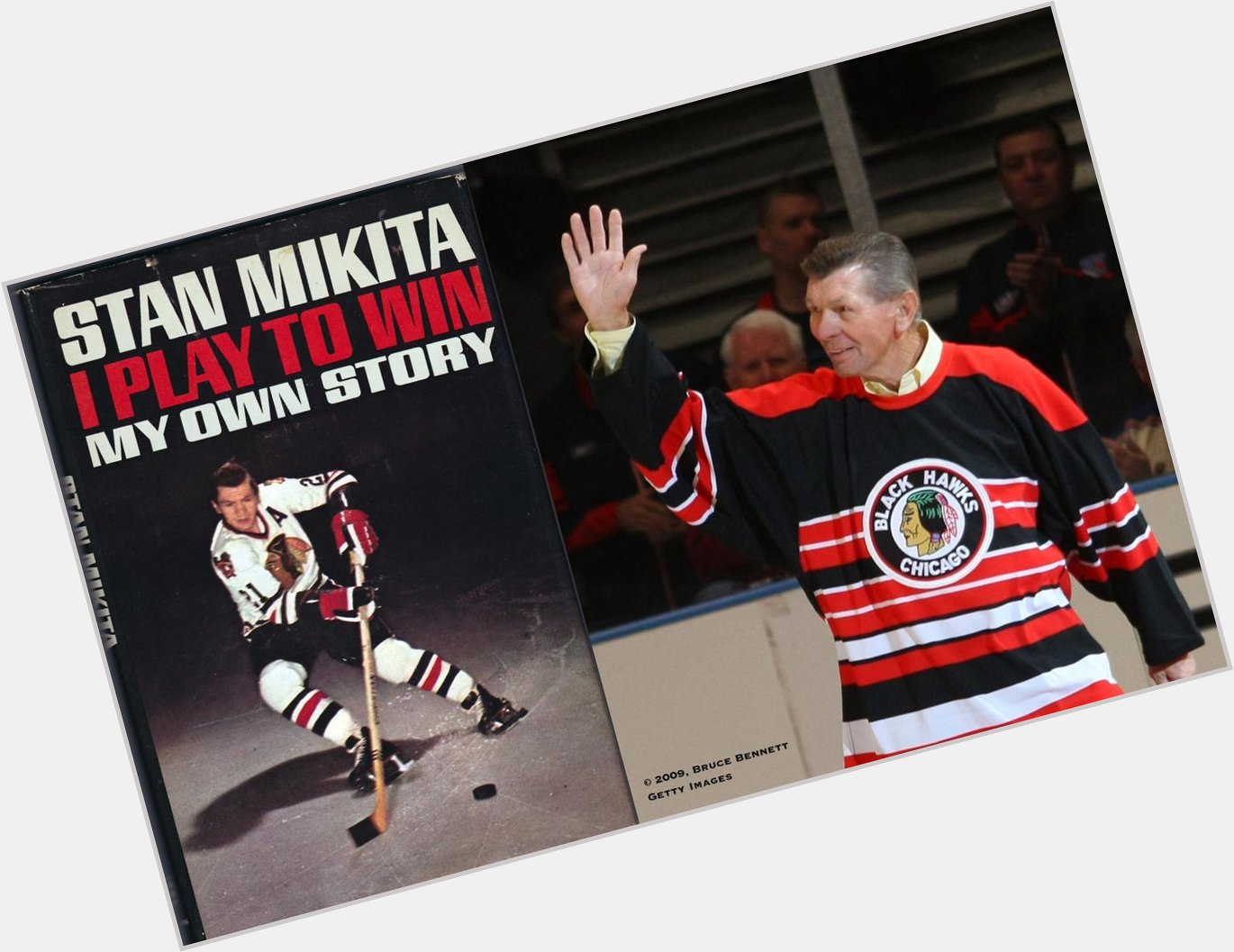 Happy 75th birthday & best wishes to legend Stan Mikita. His 1969 book is a favourite in my library 