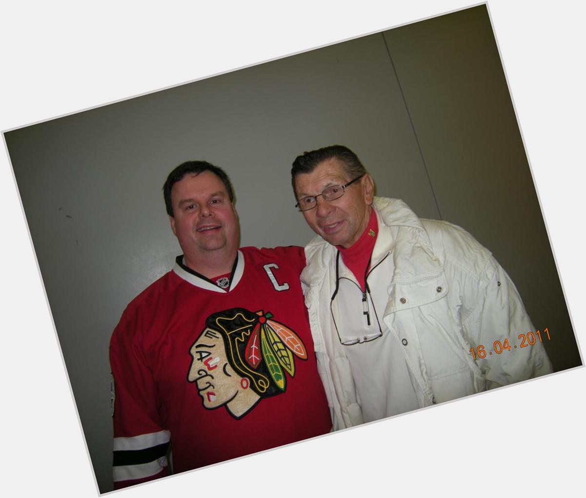Happy Birthday to the legendary Stan Mikita. Here\s a pic of me and Stan from 4 years ago. 