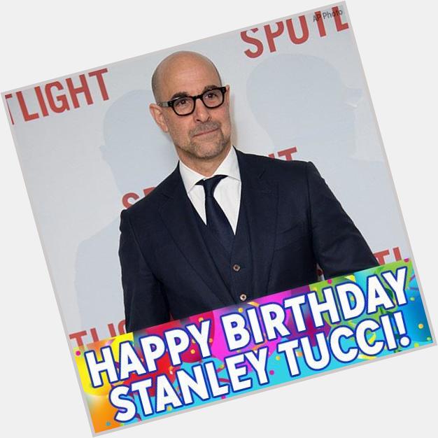 Happy Birthday, Stanley Tucci! 