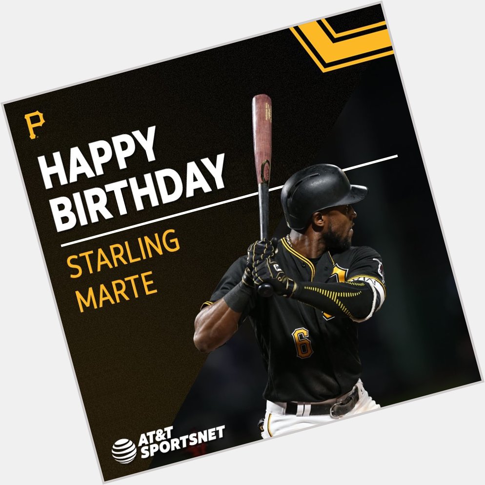 Happy Birthday to Starling Marte! 