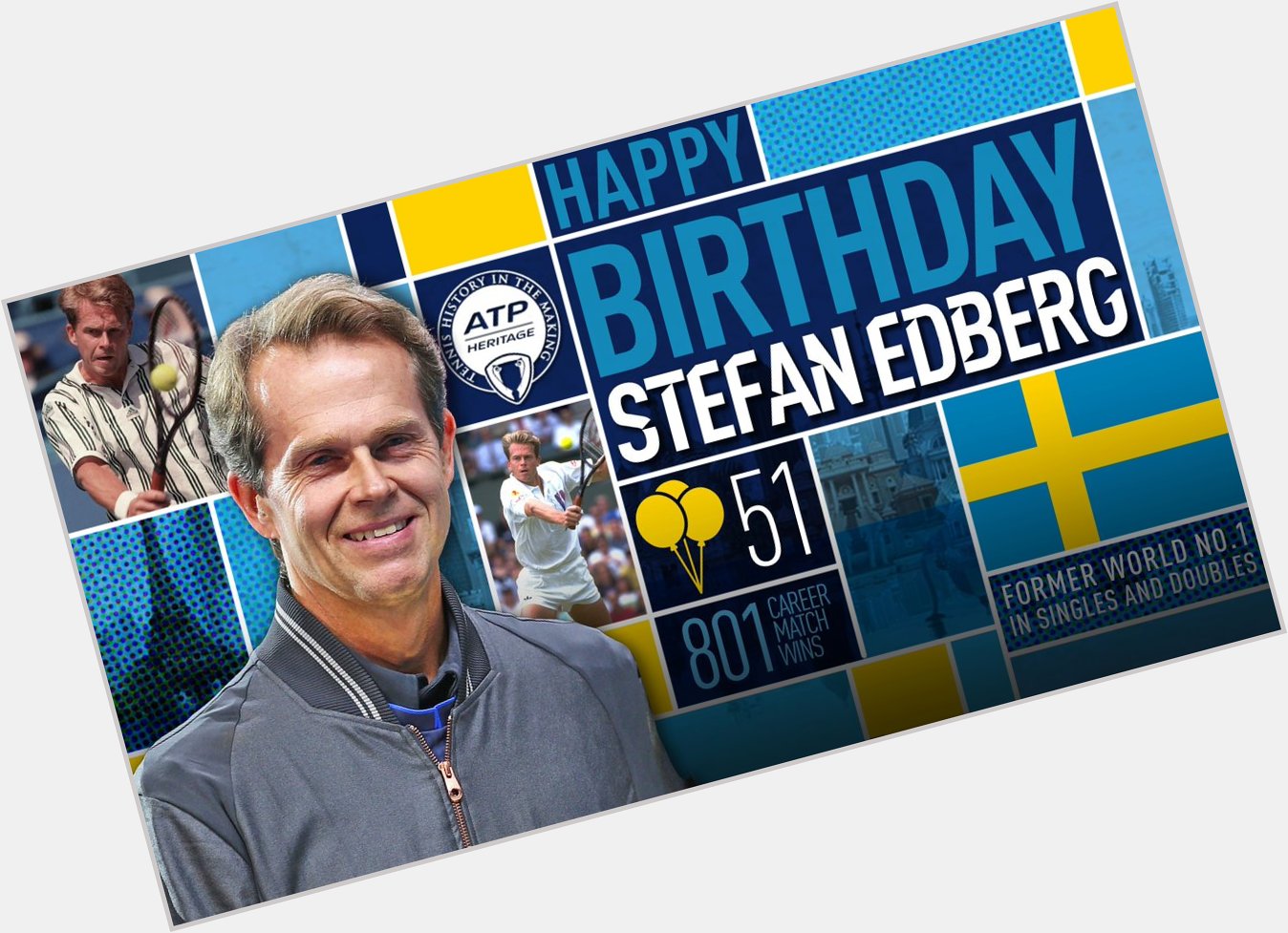 Happy birthday, Stefan   View Profile: Your favourite Edberg memory? 