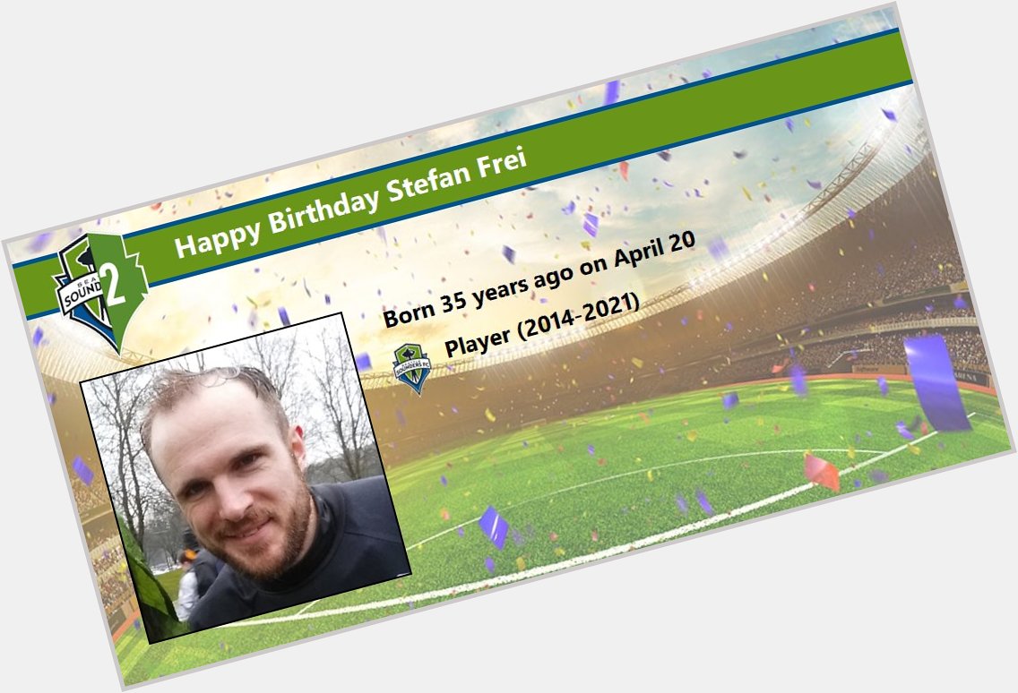 Happy Birthday Stefan Frei (    Details:  