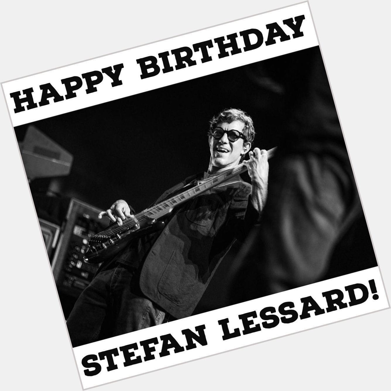 Happy Birthday to the wonderfully bad ass Stefan Lessard! We love you!   