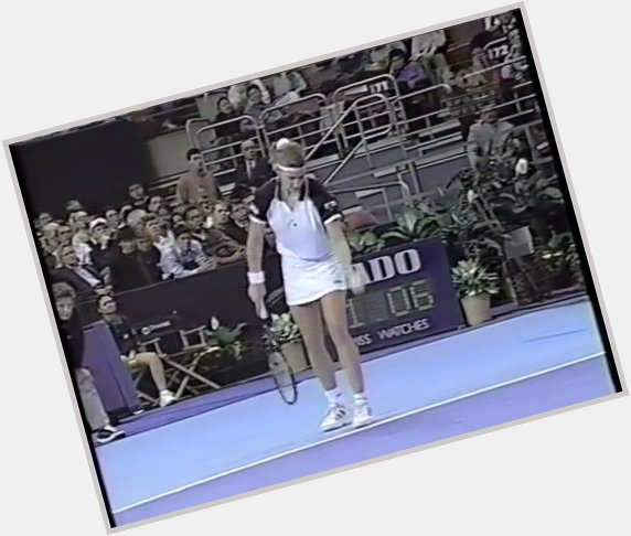 Happy birthday to the mother of backhand slice steffi graf 