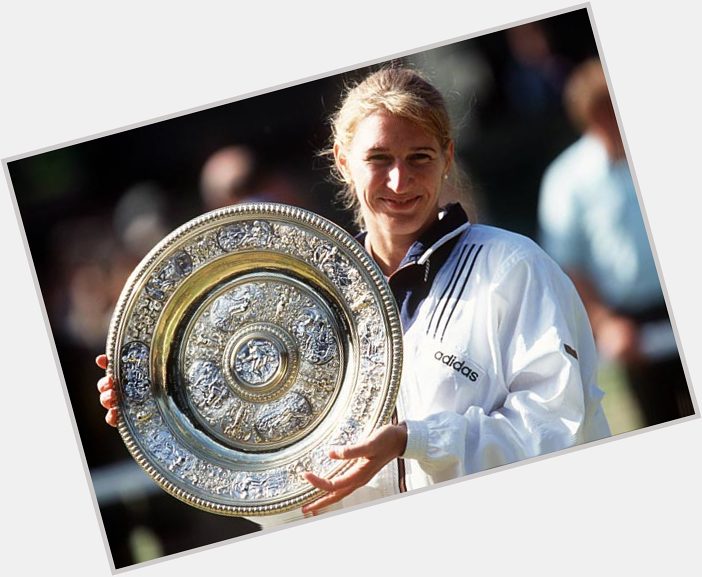 Happy birthday to Steffi Graf.  Amazing 22 Grand Slam titles (before men allowed to play on the women\s circuit.) 