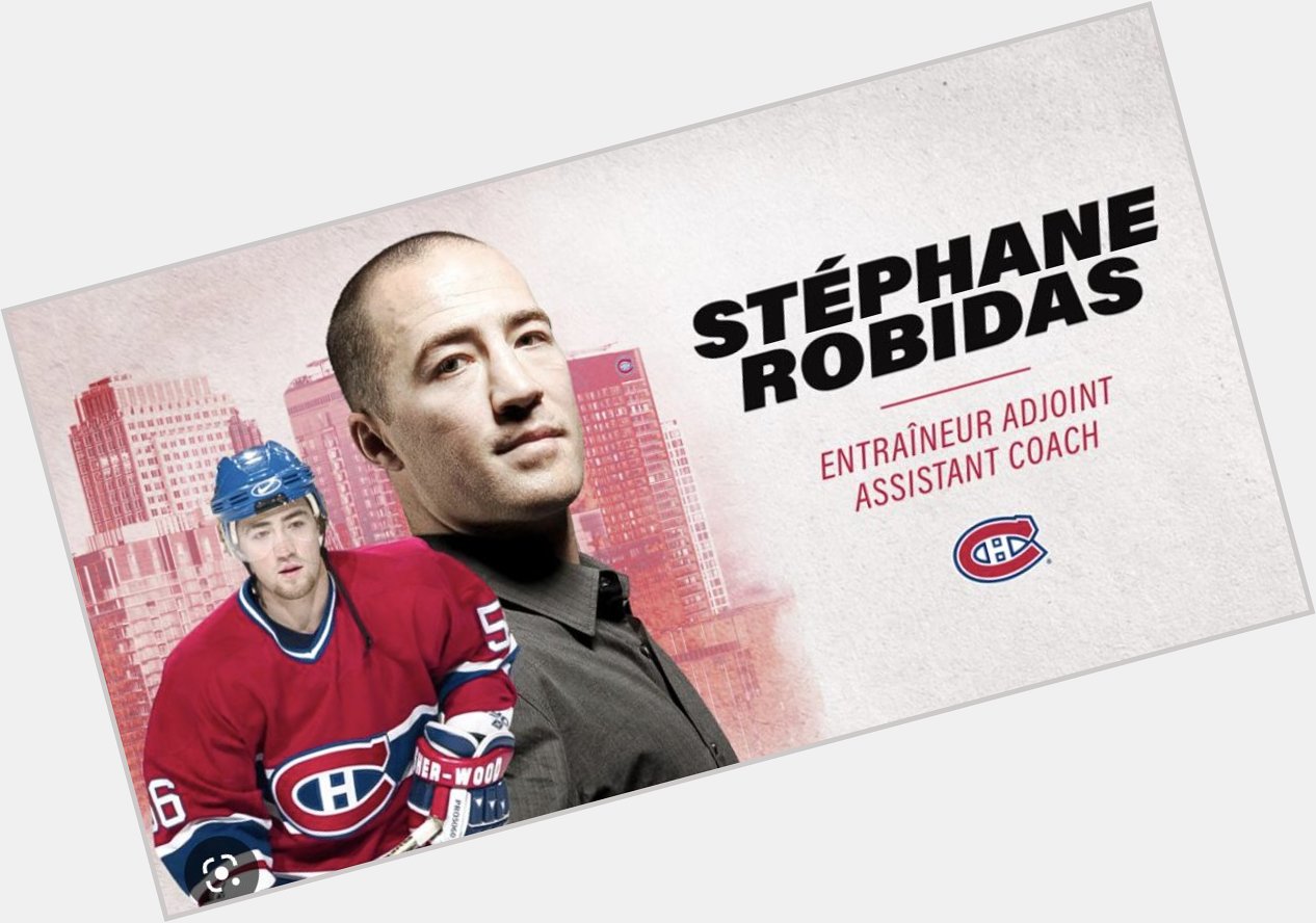 Happy birthday to Canadiens assistant coach Stéphane Robidas, who turns 46 today  