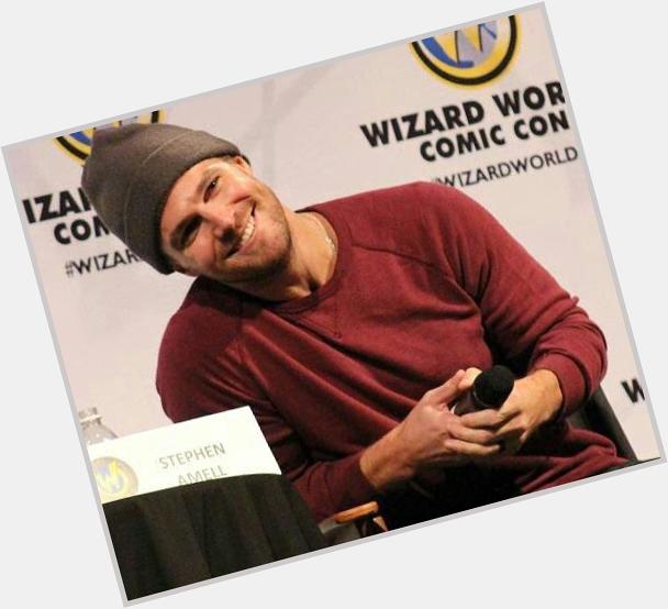 Look at this cutie pie     Happy Birthday Stephen Amell 