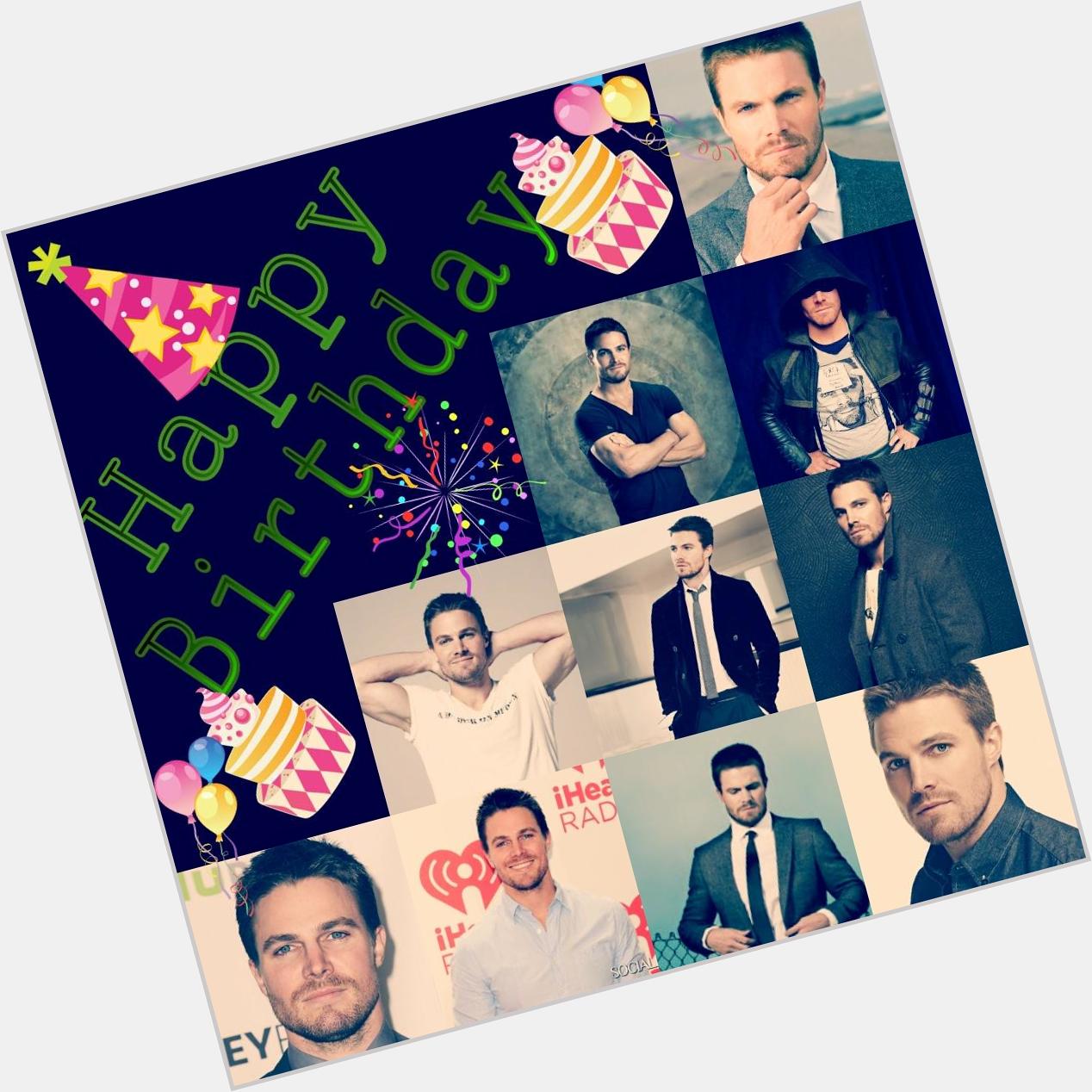  Happy Birthday Stephen Amell May you achieve everything in your life
Stay Blessed Sir 
Have a Blast 