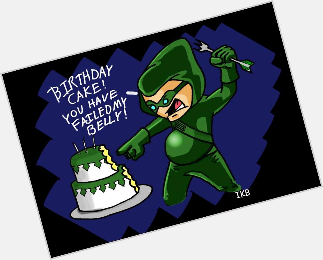 Happy Birthday Stephen Amell! You will always look better in green.  