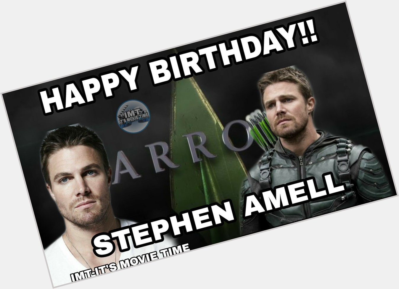 Happy Birthday to Stephen Amell! The actor is celebrating 39 years. 