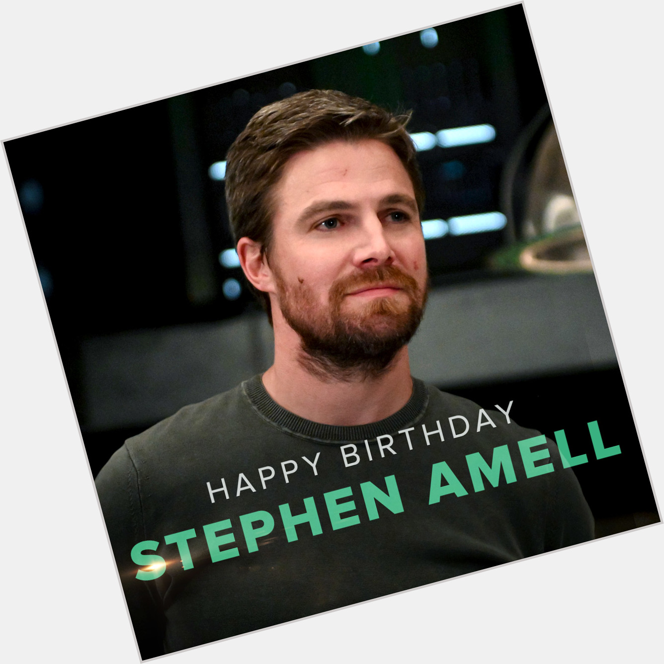 The Arrowverse isn\t the same with you. Happy Birthday, Stephen Amell! 