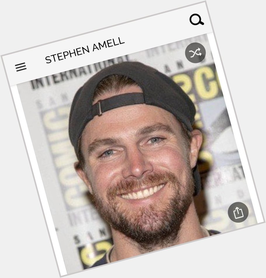 Happy birthday to this great actor.  Happy birthday to Stephen Amell 