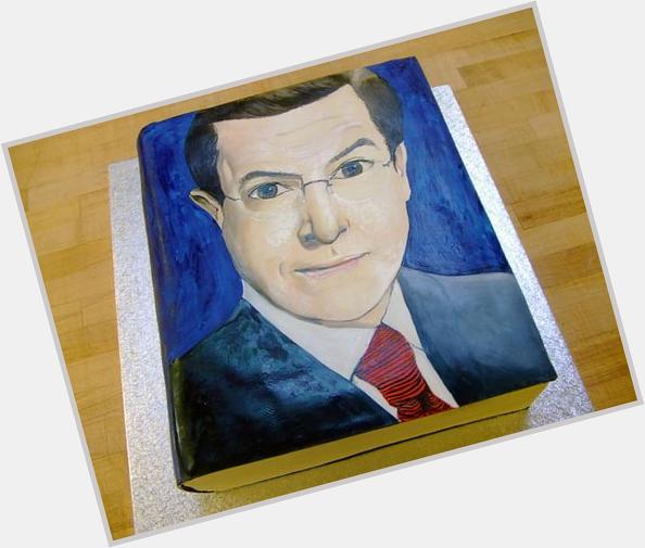  Happy Birthday Stephen Colbert  - 51 Today! We made you this cake 