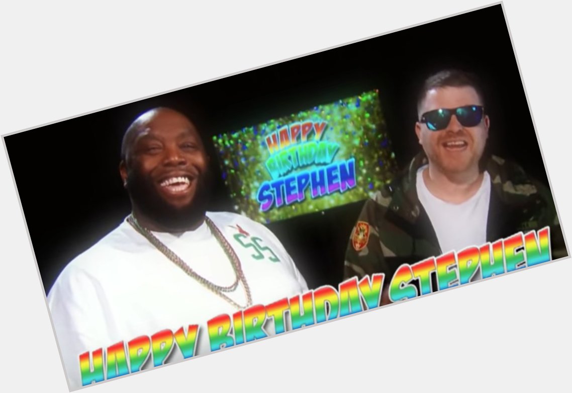 Watch Run the Jewels sing a new version of the Happy Birthday song to Stephen Colbert  