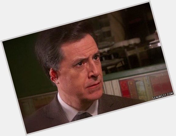 Happy birthday Stephen Colbert. A great earner, of my admirations. This isn\t a shakedown. 