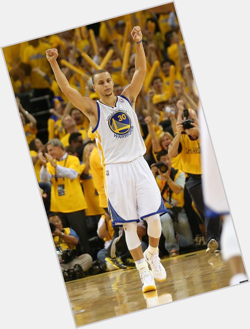   A big happy birthday to Stephen Curry!  
