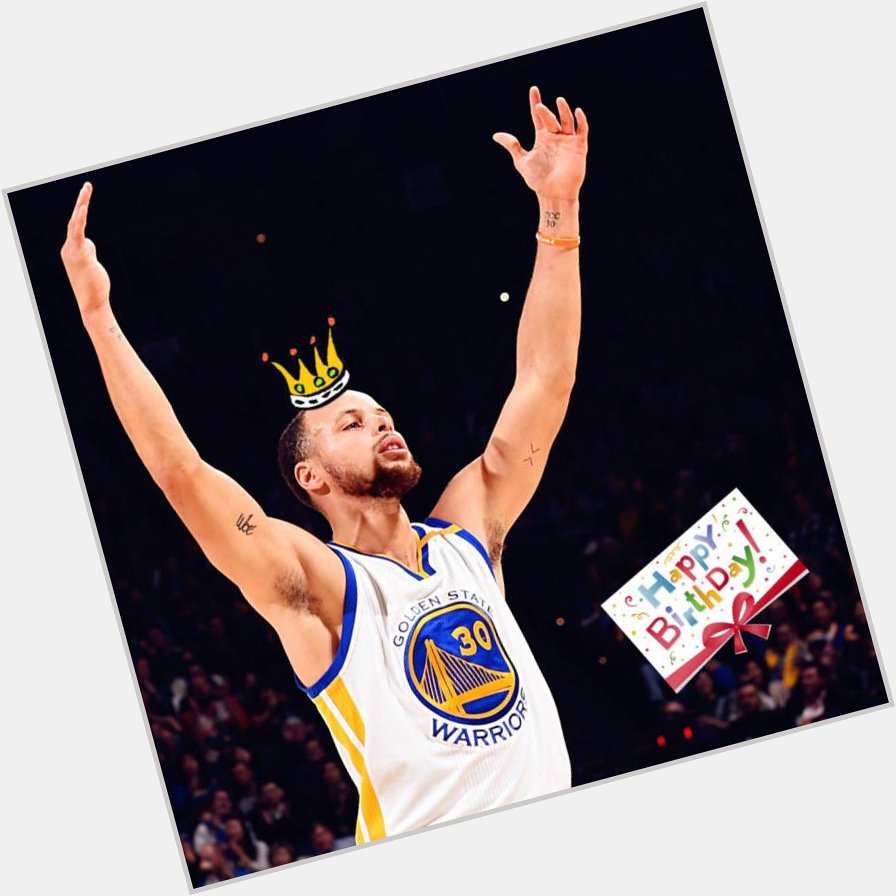 Happy birthday to my idol Stephen curry 