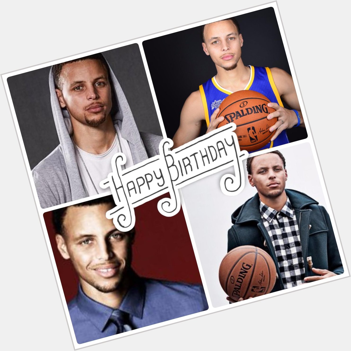 Happy Birthday to the amazingly talented and strong, Stephen Curry. 