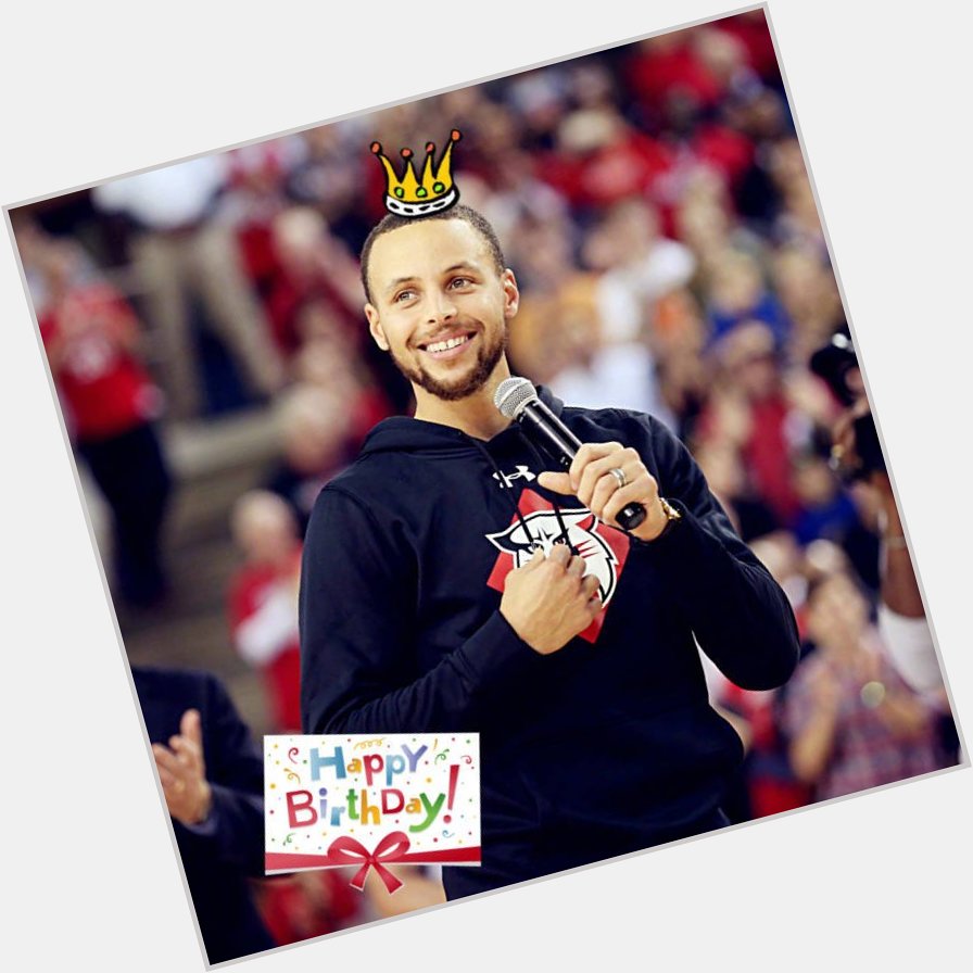 Happy birthday to Stephen Curry. 