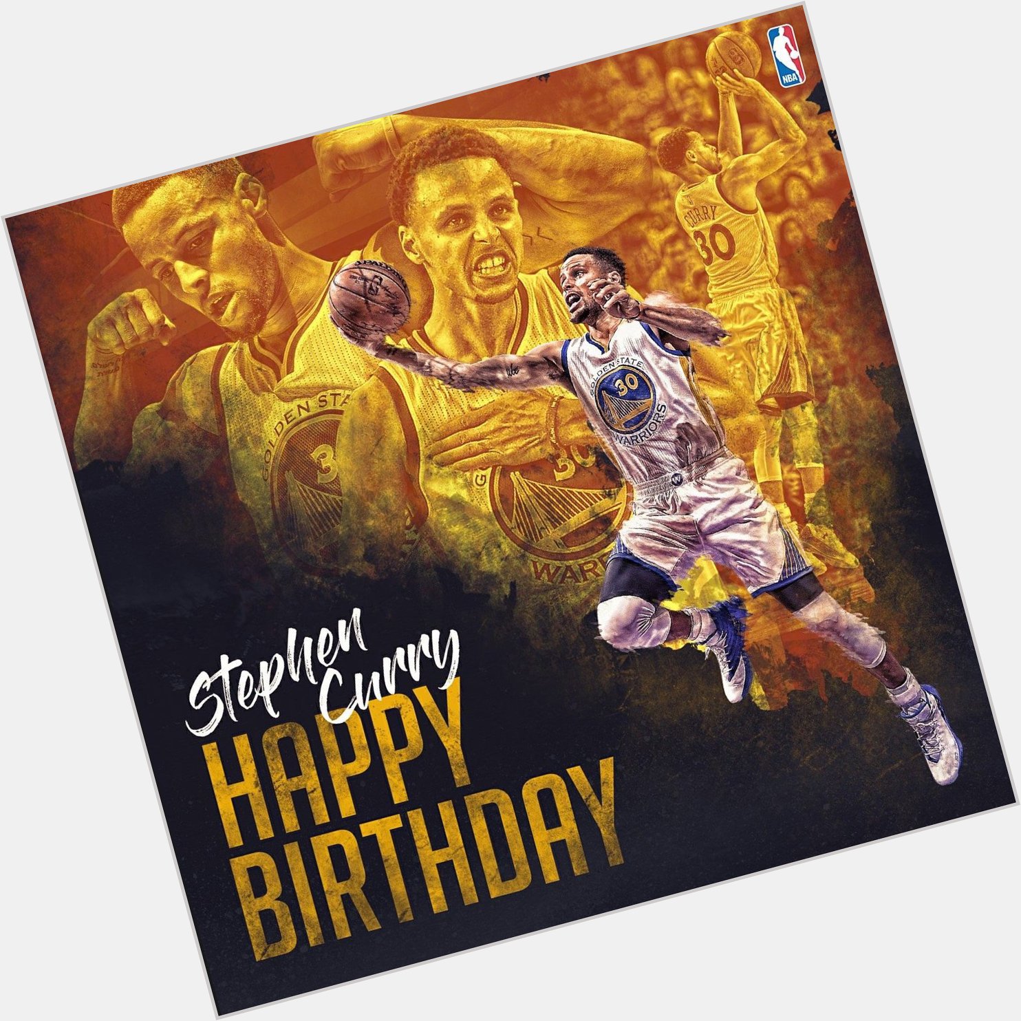 Happy birthday Stephen Curry  