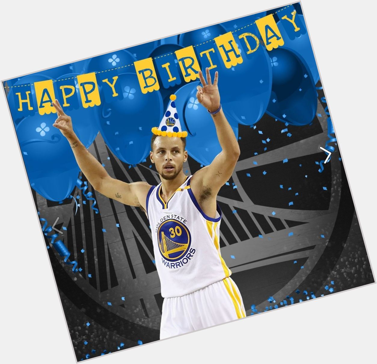 Happy Birthday Stephen Curry!   