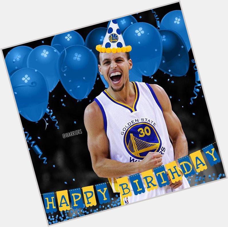 Happy Birthday Stephen Curry   