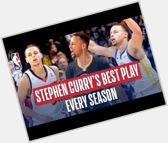 Happy Birthday : La meilleure action de chaque saison en carrière de Stephen Curry -  