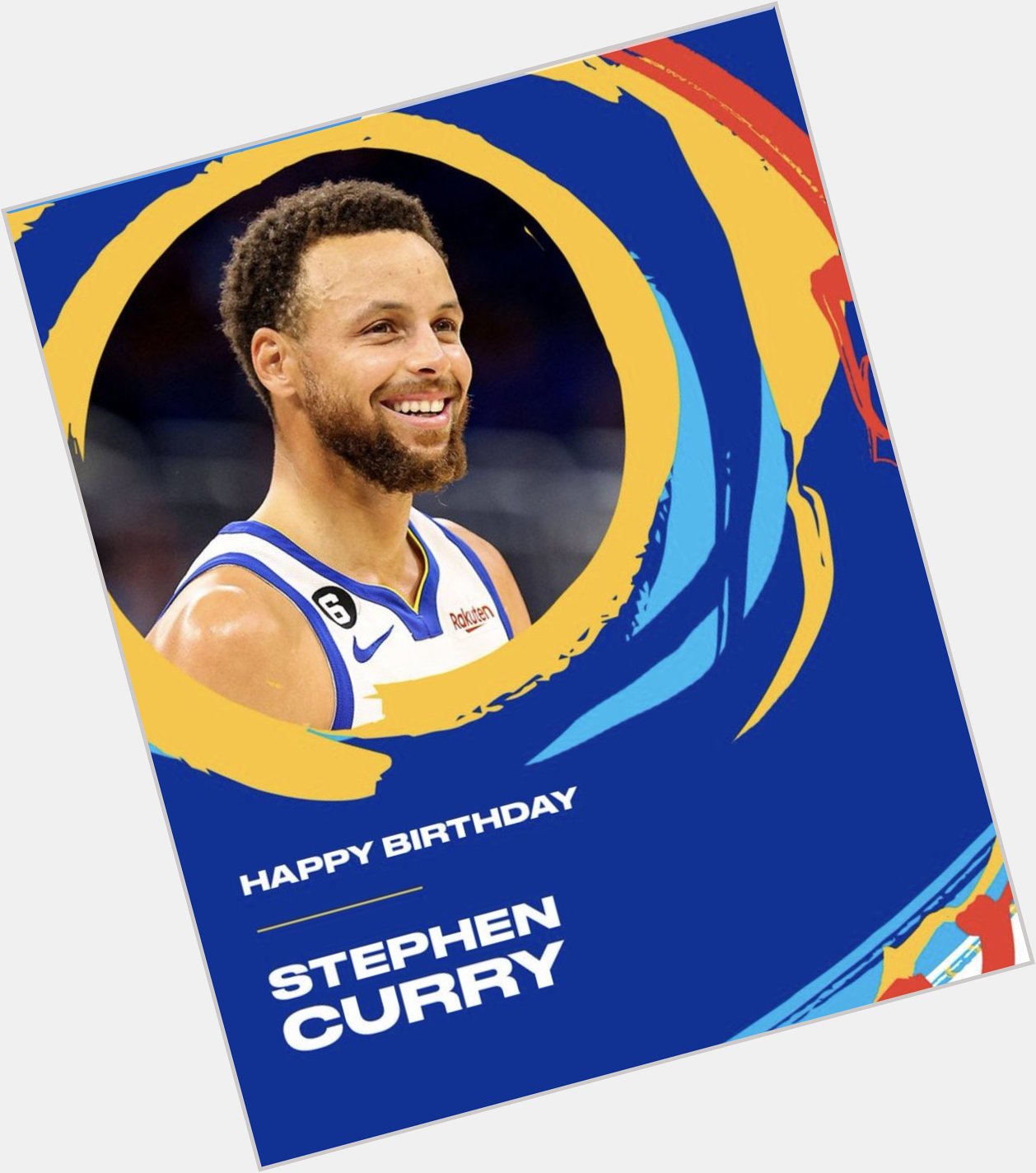 Happy birthday to the baby face assassin Stephen Curry. 