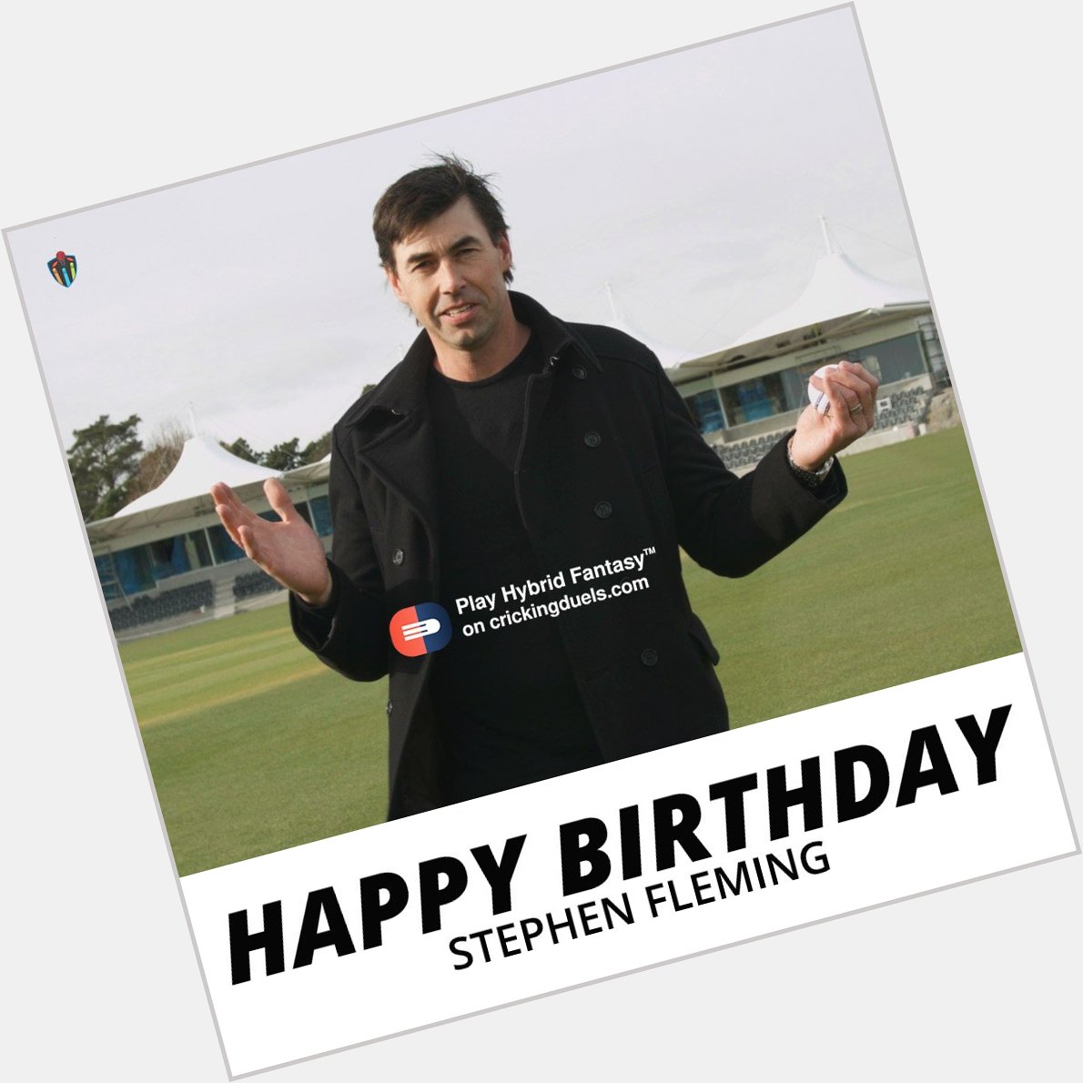 Happy birthday, Stephen Fleming 