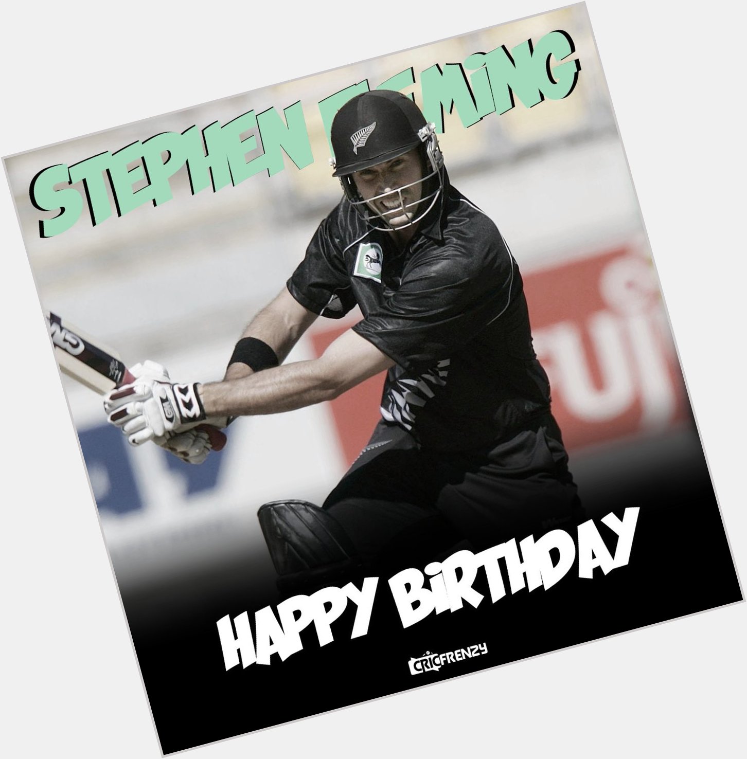 Second most capped ODI Captain (behind Ricky Ponting)
Happy birthday Stephen Fleming    