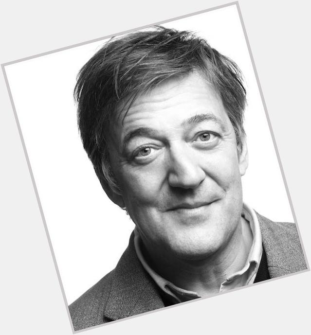 Happy birthday to Stephen Fry :D 