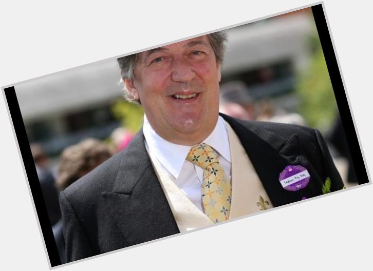 Little happy birthday show for you Mr. Superfly Stephen Fry -  