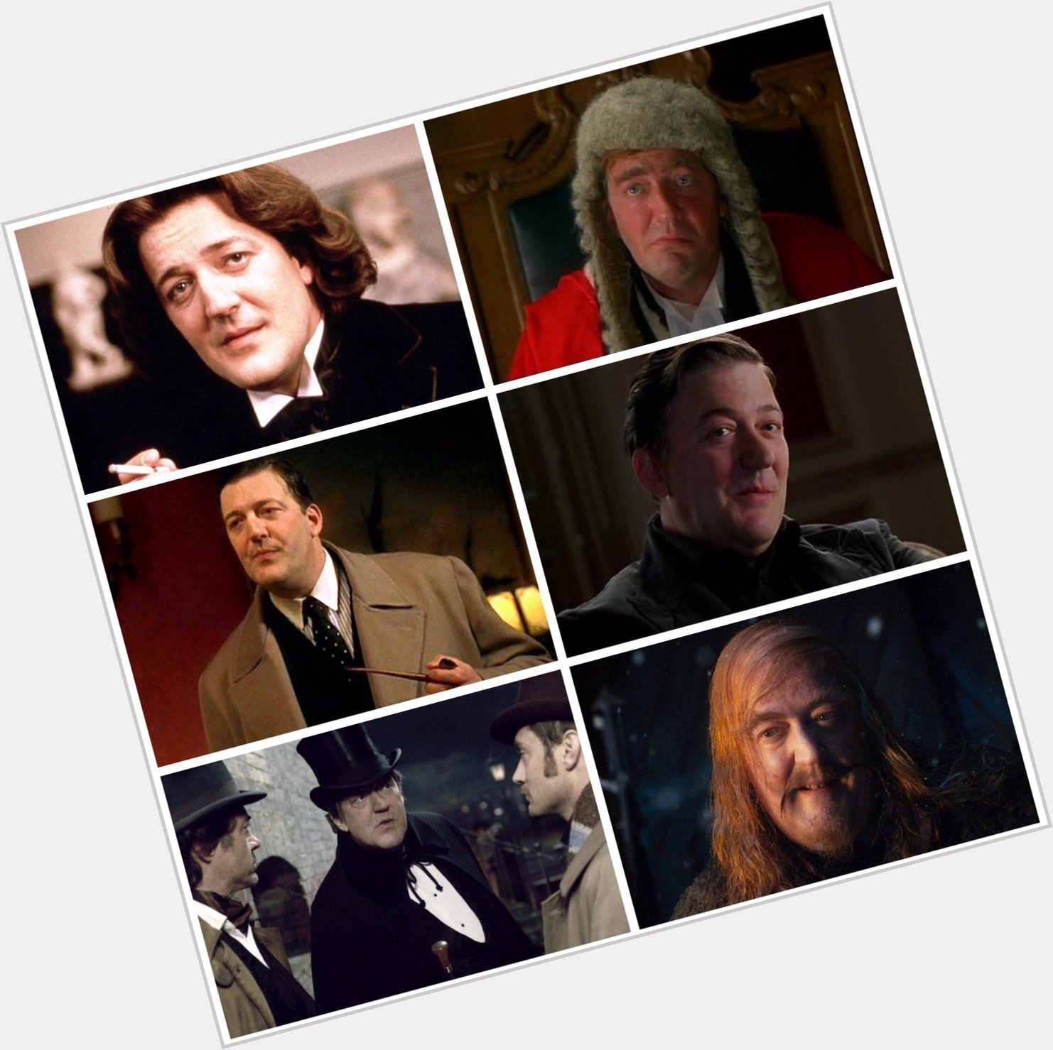  Happy 60th birthday to Stephen Fry! Some highlights in film: 