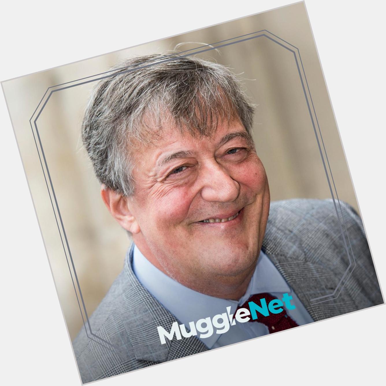 Happy birthday to Stephen Fry, who was the UK narrator for the \"Harry Potter\" audiobooks! 