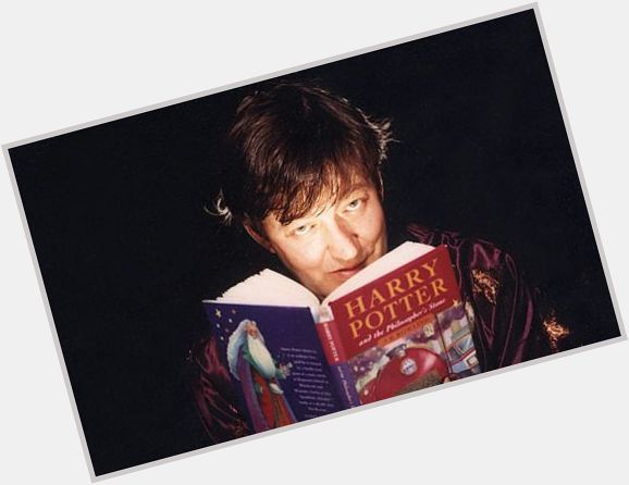 Happy birthday, Stephen Fry! Thank you for narrating the UK editions of the \"Potter\" books for us! 