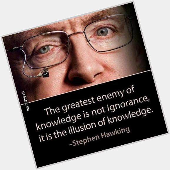Happy birthday Stephen Hawking!  via 
